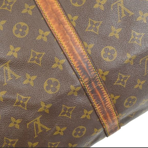 LOUIS VUITTON KEEPALL 60 TRAVEL HAND BAG PURSE MONOGRAM M41422 828SD 22866 - Picture 5 of 12